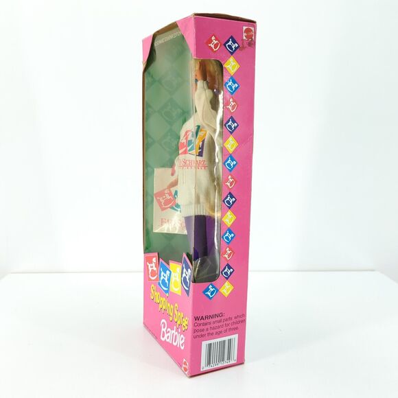 Mattel Barbie Shopping Spree Fao Schwarz Souvenir Edition Doll 1994 VTG #12749 - Picture 7 of 8